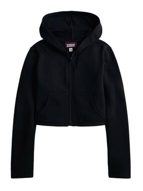 Girl’s Cropped Zip Up Hoodie from Weekend Academy